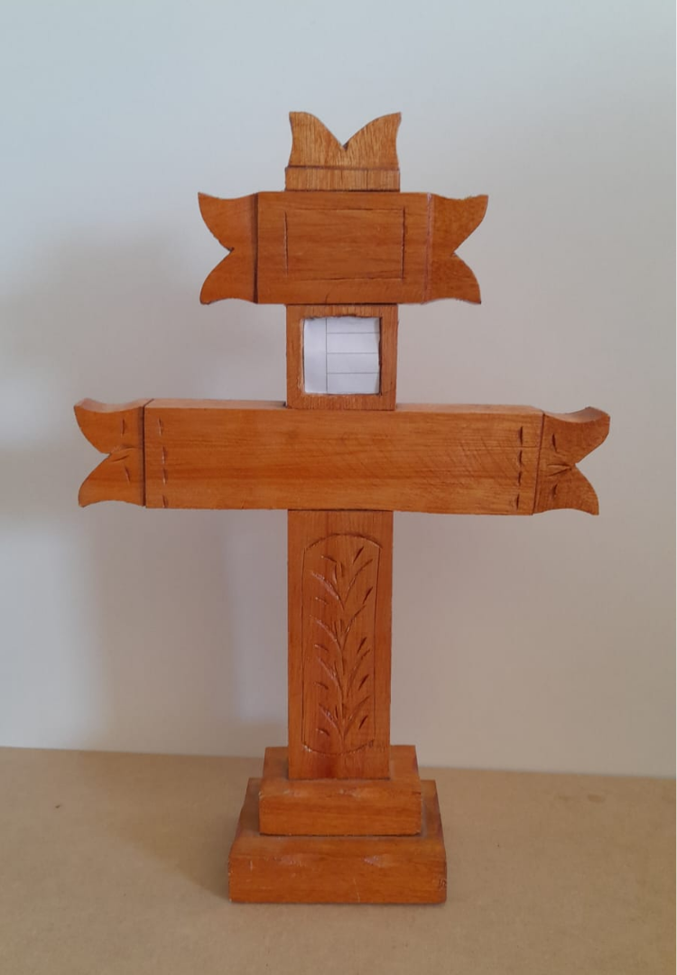 Cruz de madera