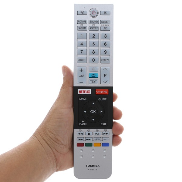 CONTROL PARA TV LED Y SMART TOSHIBA