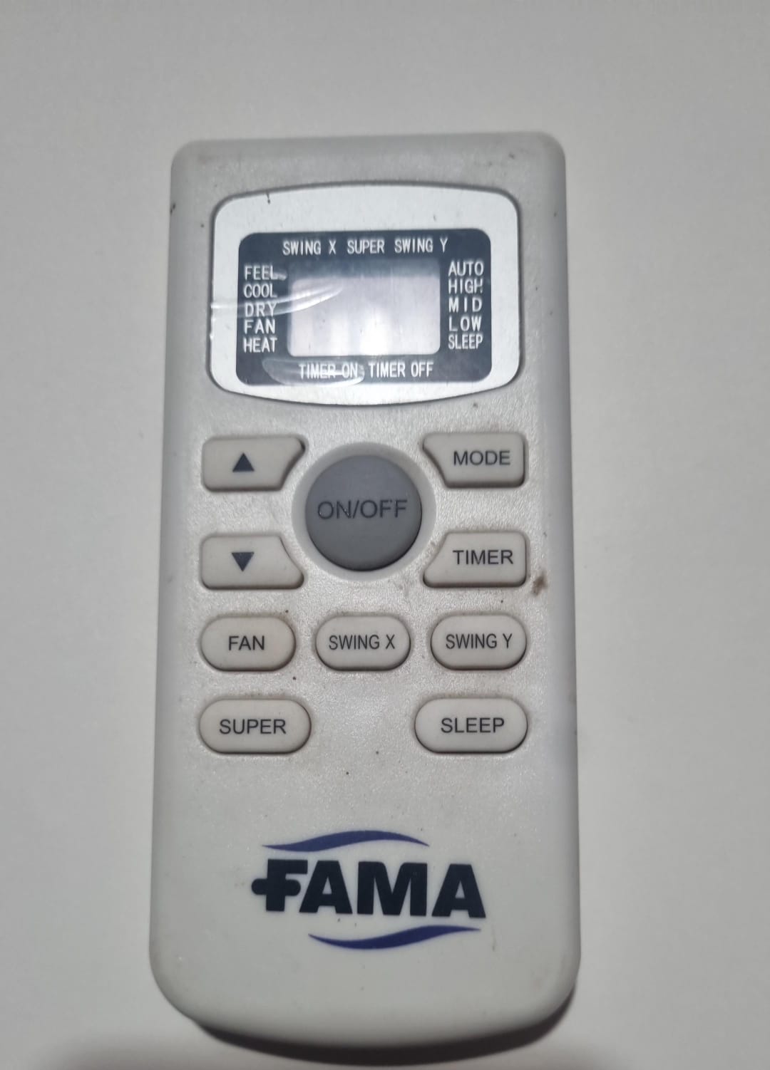 CONTROL PARA AIRE ACONDICIONADO FAMA