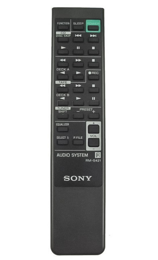 CONTROL REMOTO ORIGINAL SONY MODELO RM-S421