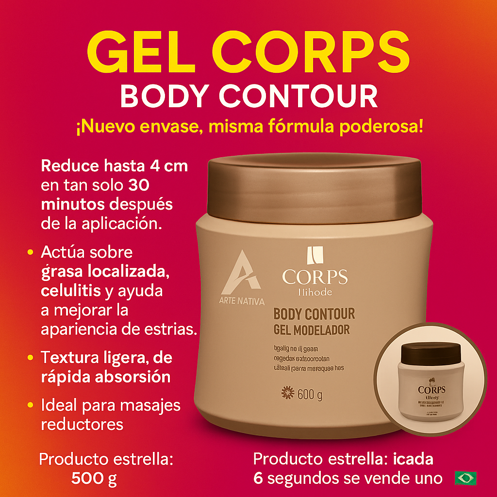 Gel CORPS – Body Contour Gel Modelador