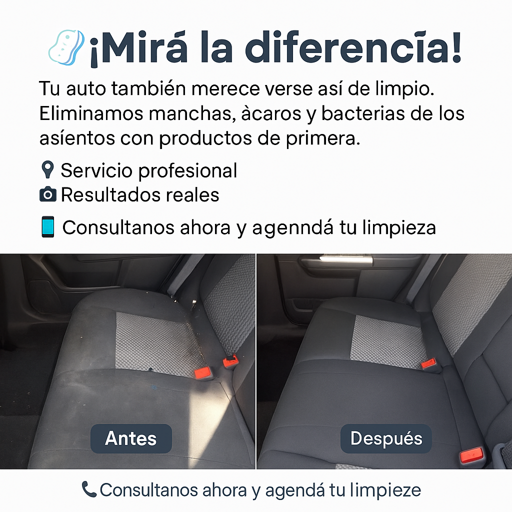 ¡Transformamos tu tapizado! 🚗✨