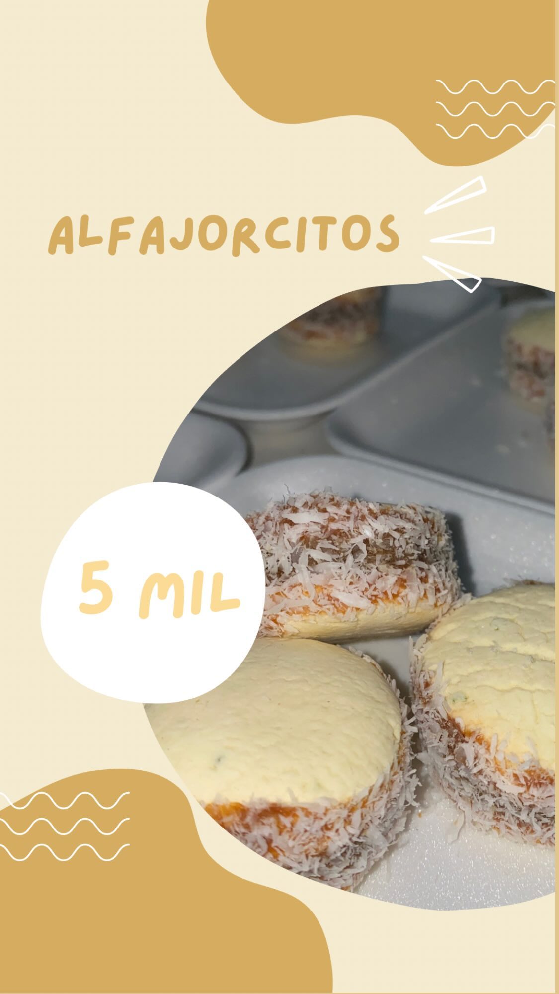 Alfajorcitos caseros 🍯✨