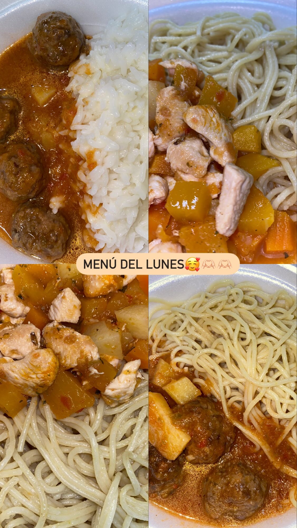 🥘 MENÚ DEL LUNES 😋✨