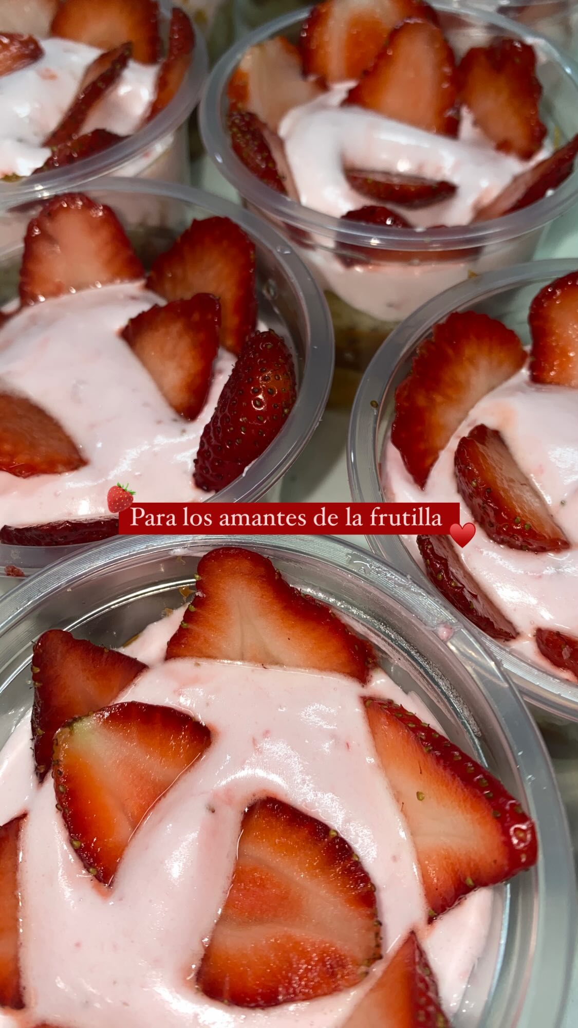🍓 Postre irresistible para los fanáticos de la frutilla
