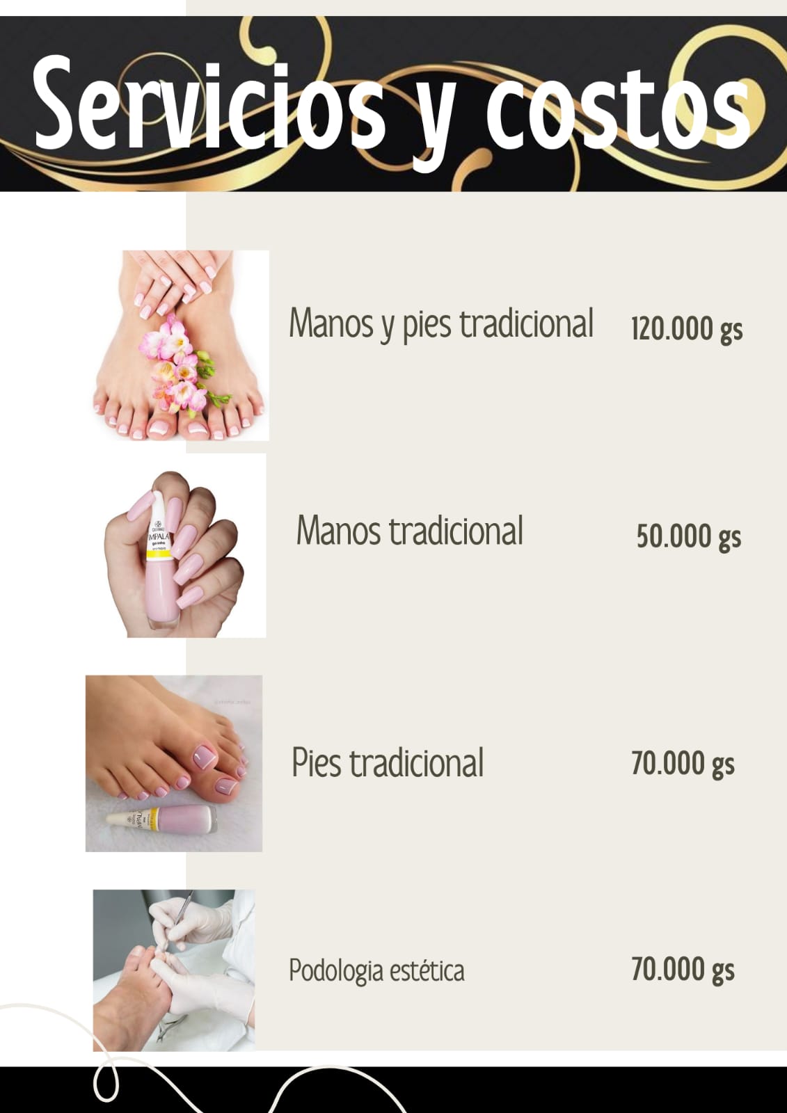 Lucete Nails – Servicios y Precios