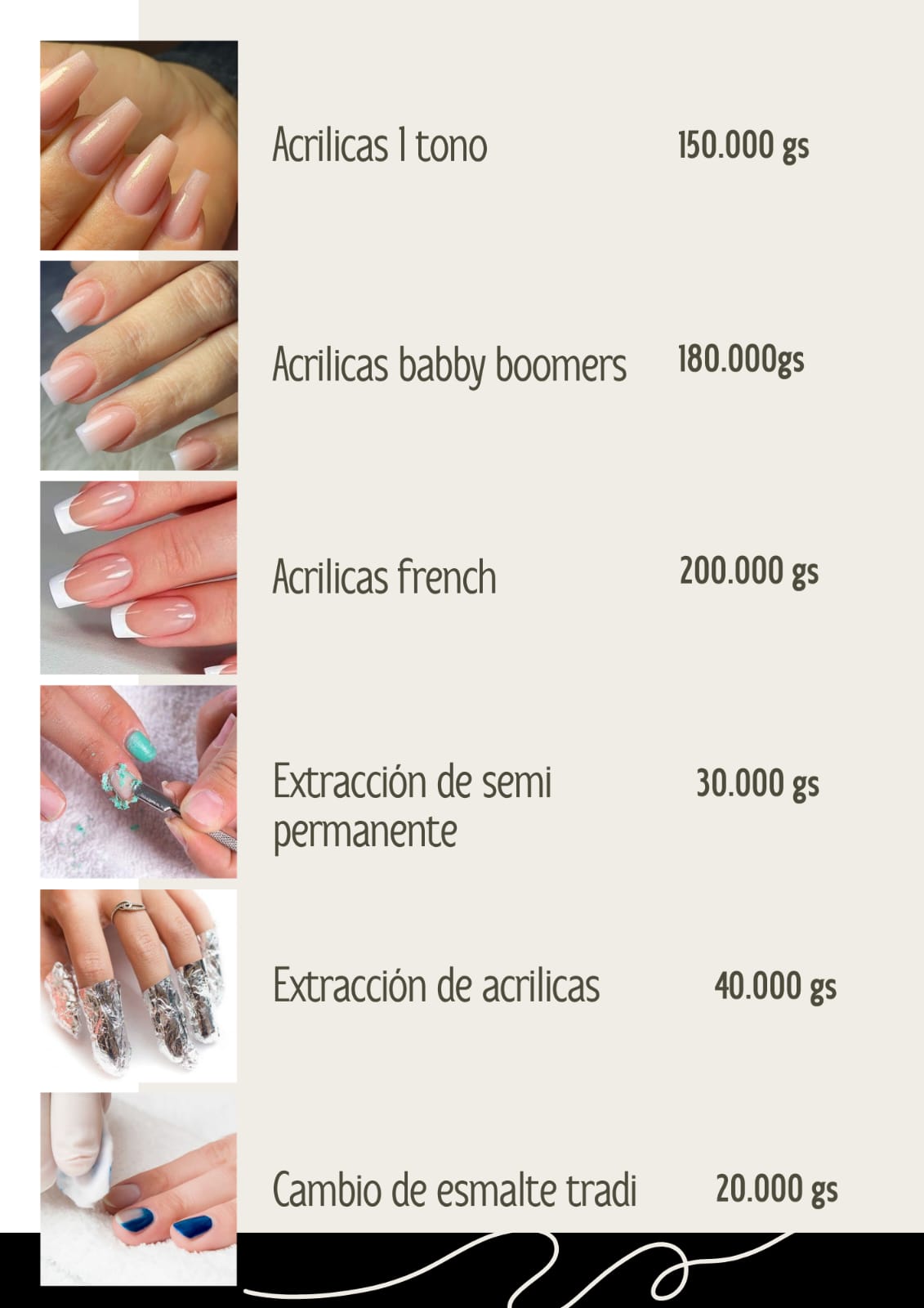 Lucí unas uñas perfectas con nuestros servicios profesionales