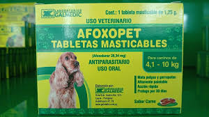 AFOXOPET-TABLETAS MASTICABLES 
4,1 -10kg