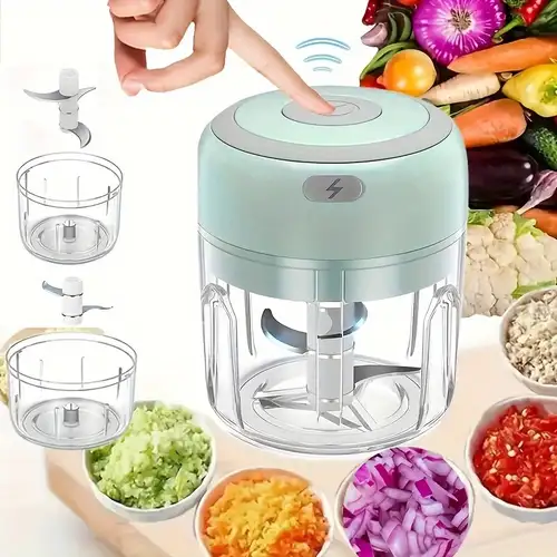 Picador Eléctrico de Ajo y Cebolla