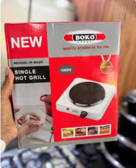 SINGLE HOT GRILL 1000W
BOKO