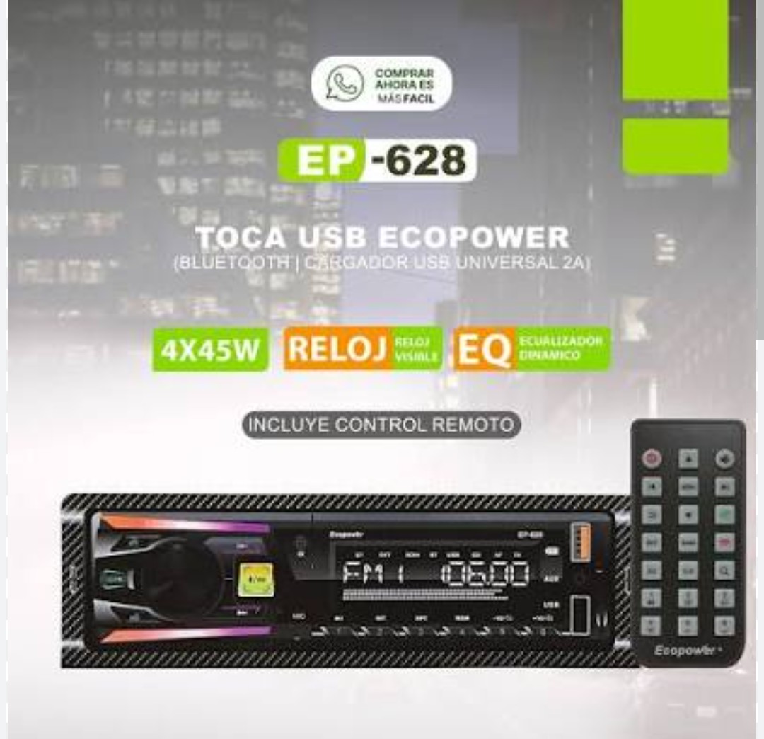 Autoradio ecopower EP-628