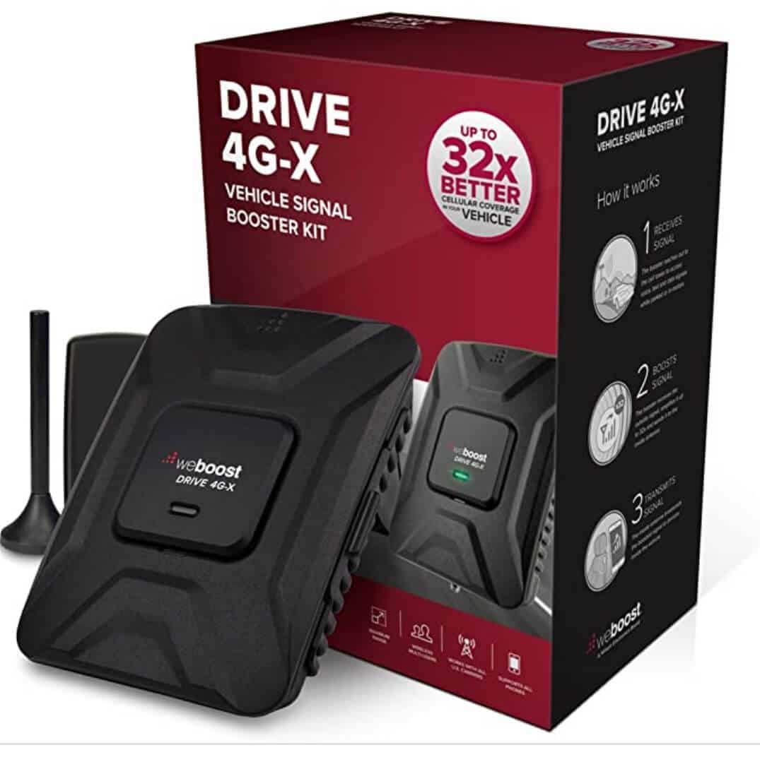 Amplificador de señal 4/5G para vehiculos WeBoost Drive 4G-X