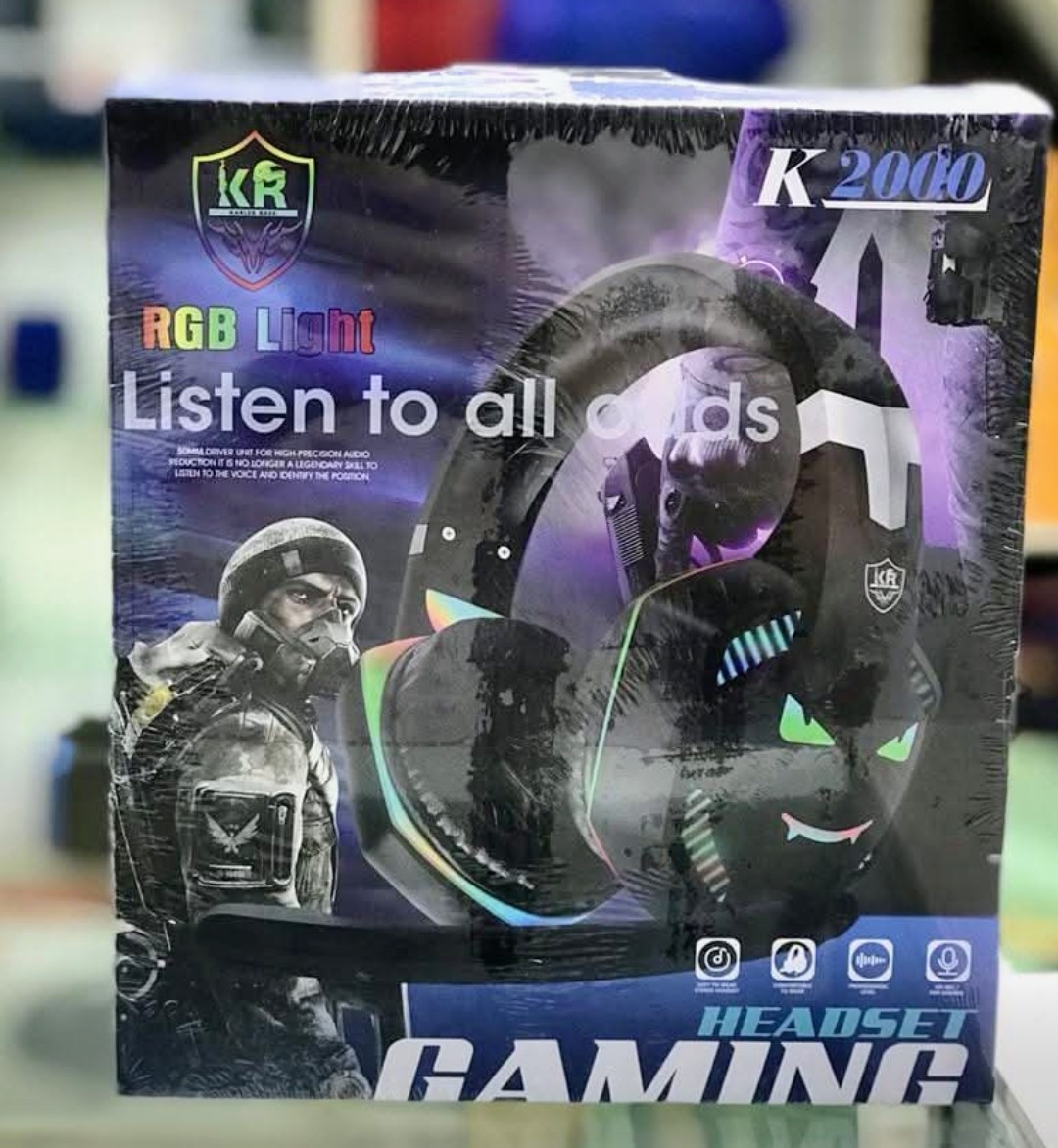 Auricular RGB LIGHT
Gamer K2000