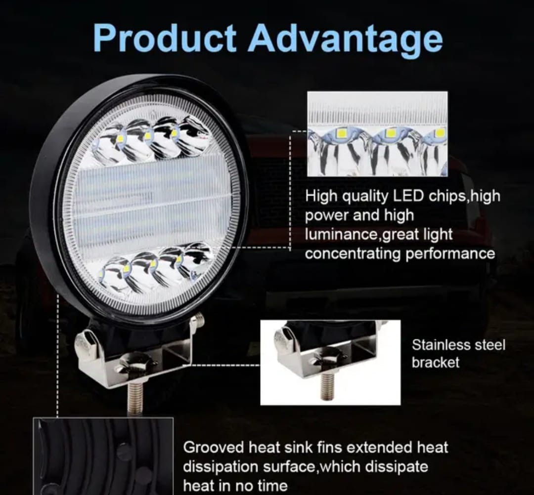 Luz Led Redondo Busca Huella