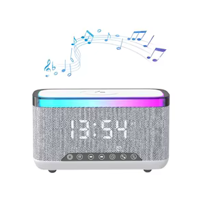 Reloj Parlante LUO LED RGB – Bluetooth, Alarma y Radio FM