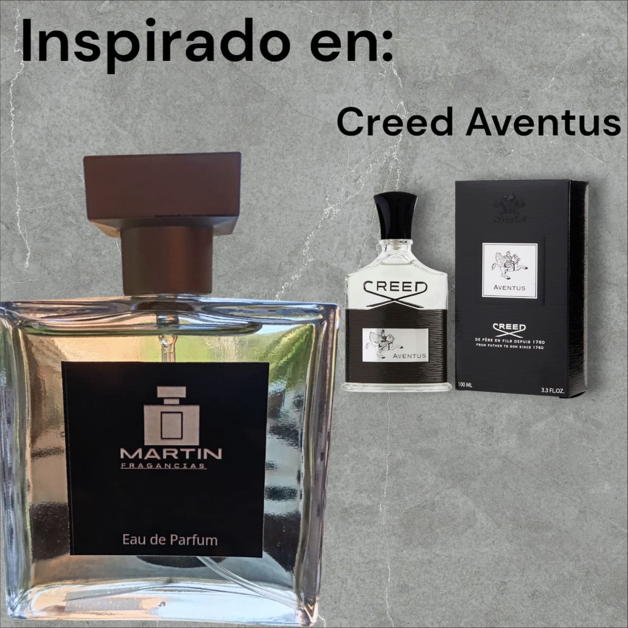 Un Perfume Inspirado en Creed Aventus