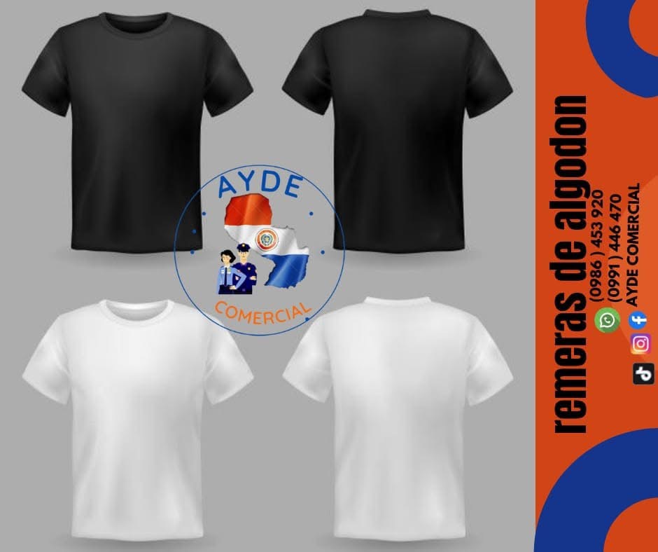 Remera 100% algodón