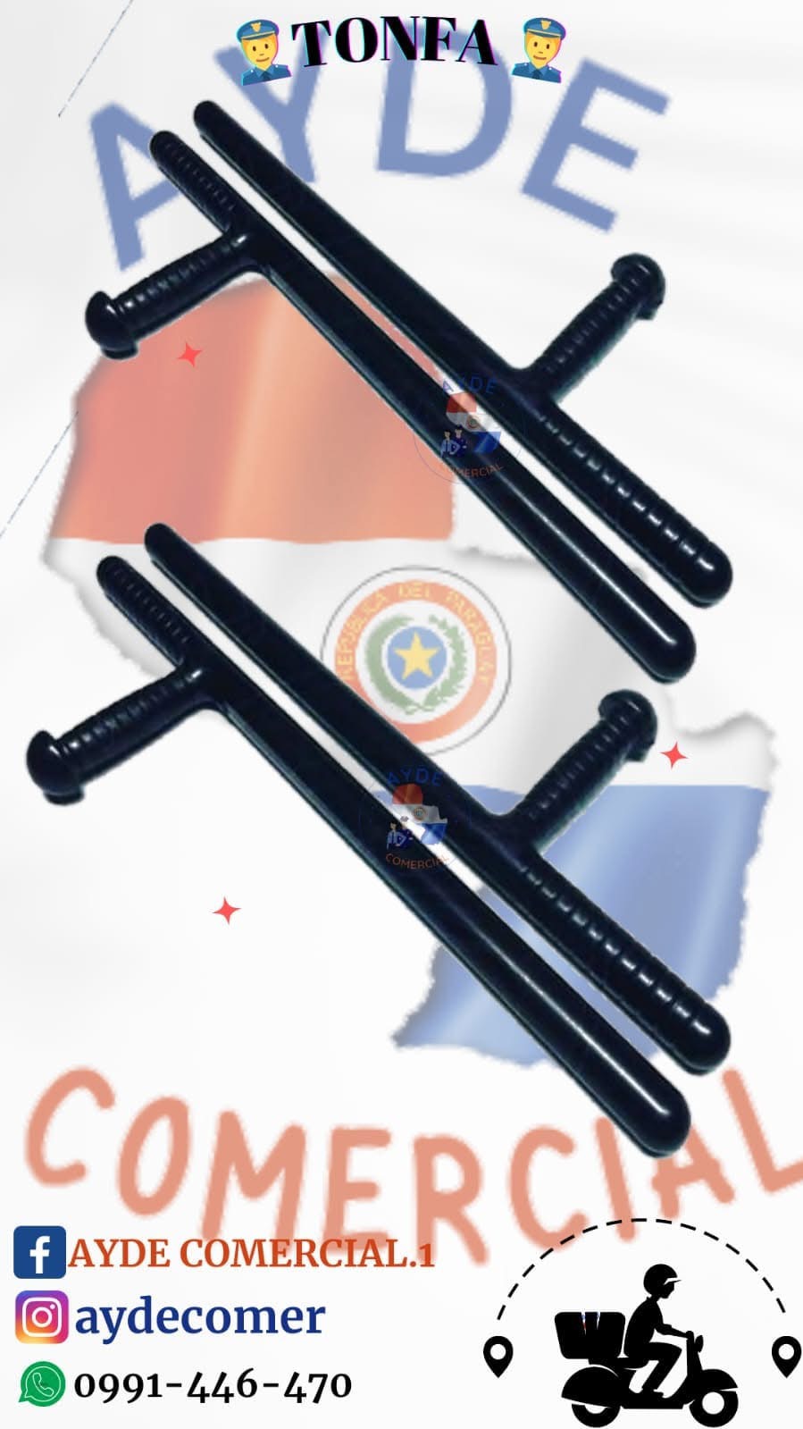 Tonfa de polimero