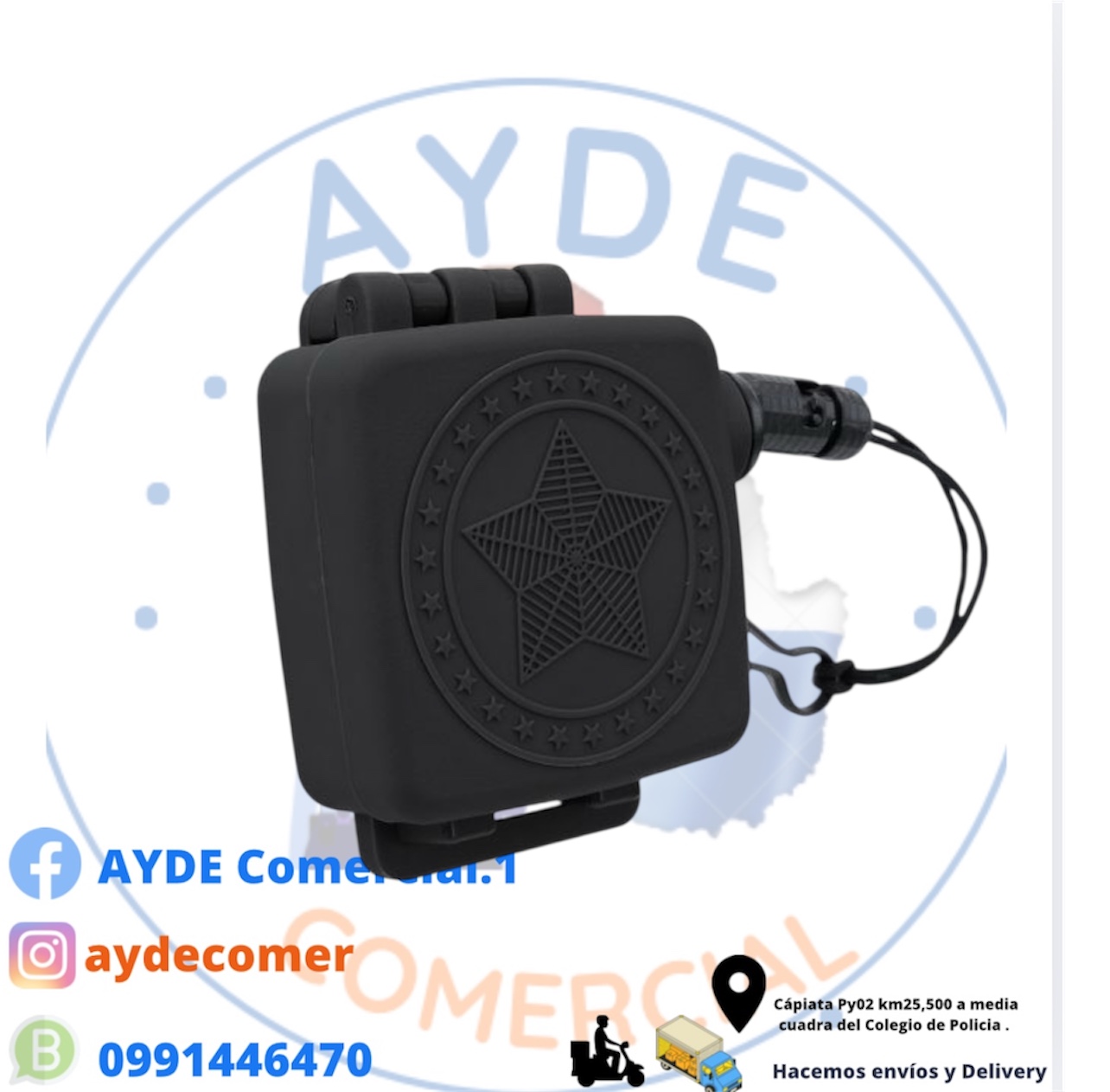 Fiel retráctil -Para mayor seguridad de tu arma