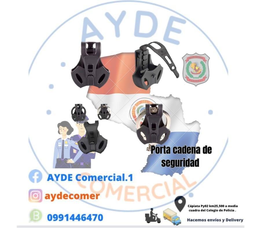 Porta cadena de seguridad