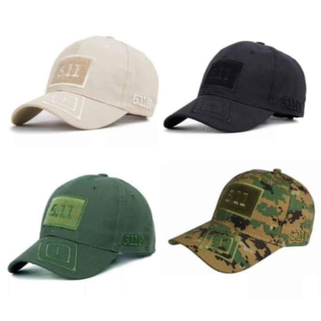 Gorras Tácticas 5.11 – Estilo Militar en 4 Colores
