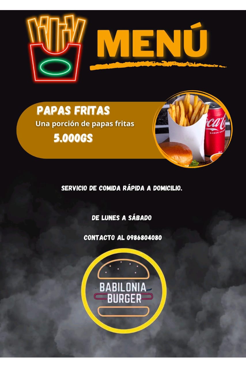 Papas fritas