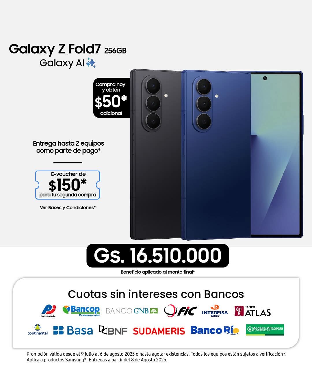 Llegó el nuevo Galaxy Z Fold7!