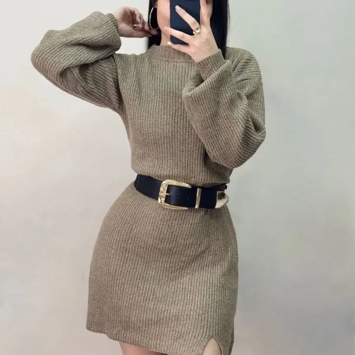 Vestido de hilo antialérgico tam único adaptable