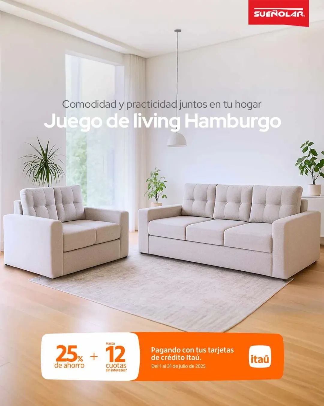 Juego de living Hamburgo
