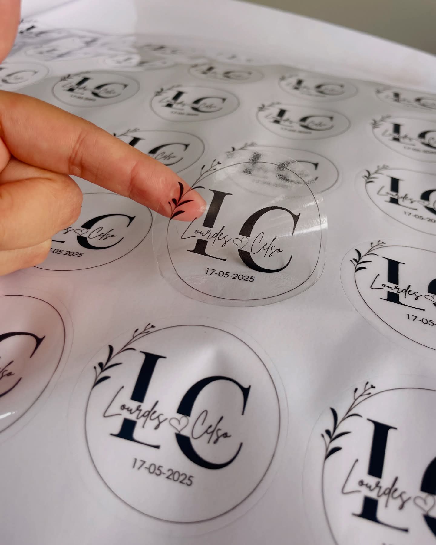 Adhesivos personalizados