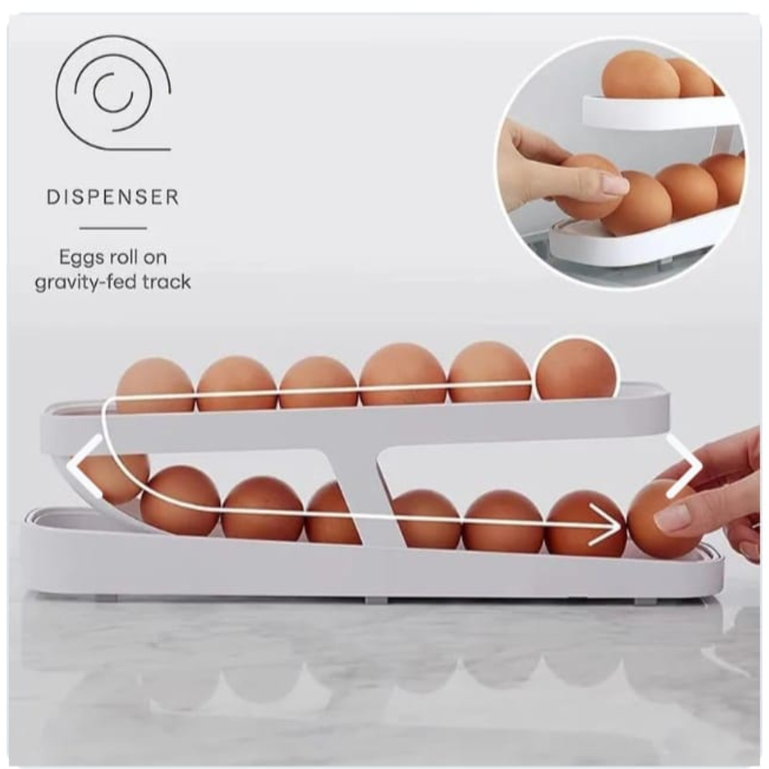 Dispensador De Huevos De 2 Niveles