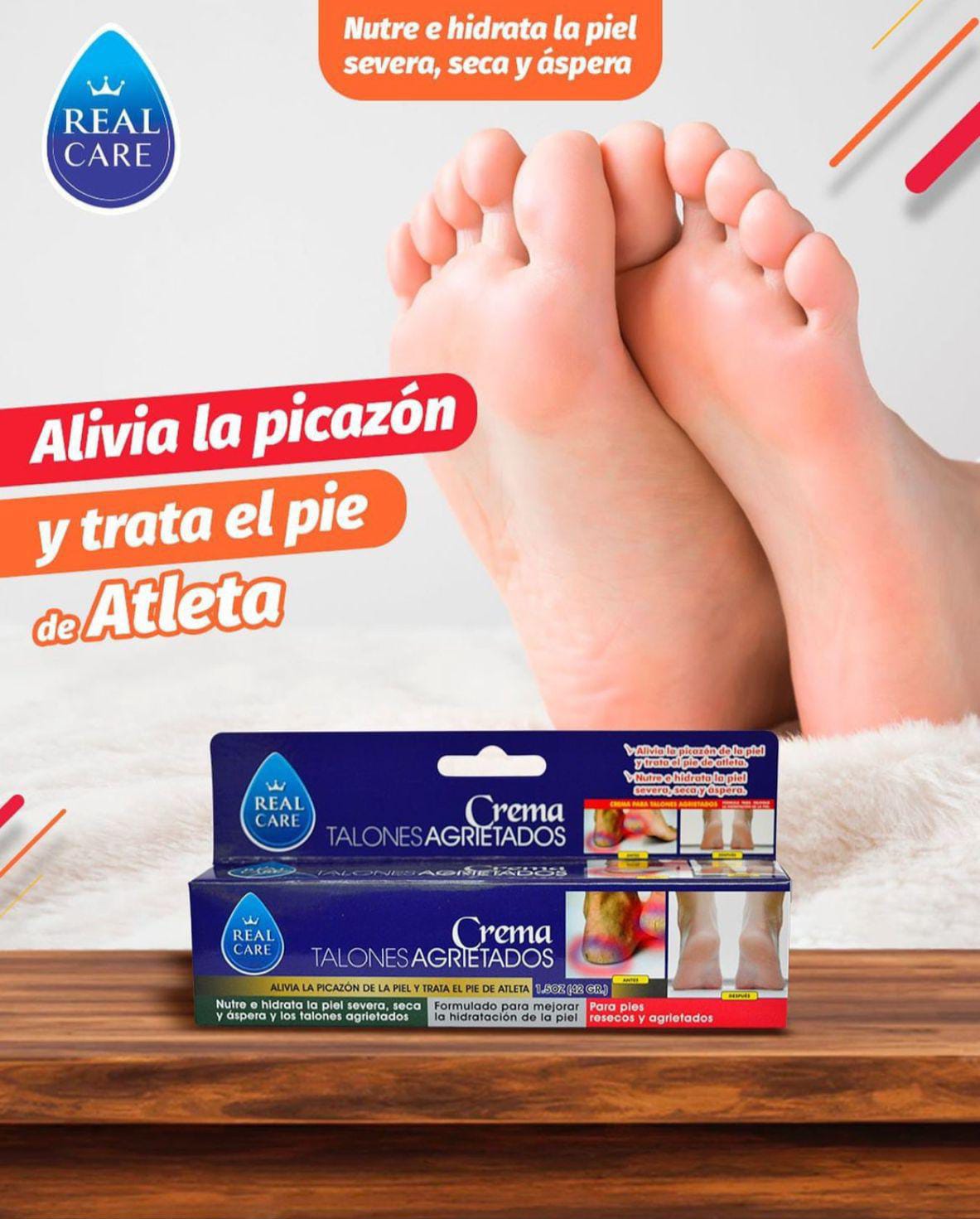 Crema para talón agrietados