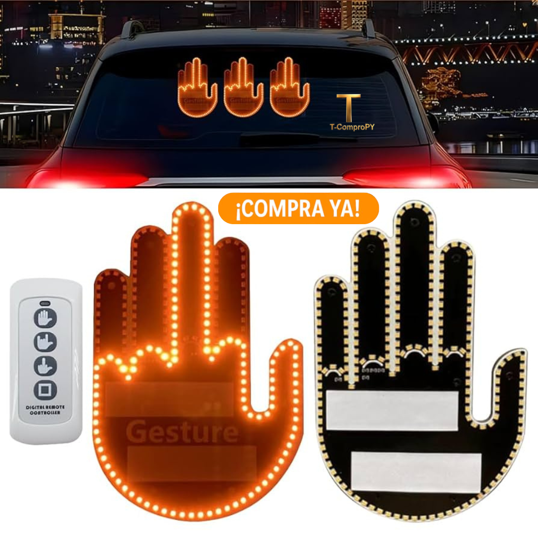 Mano LED divertida