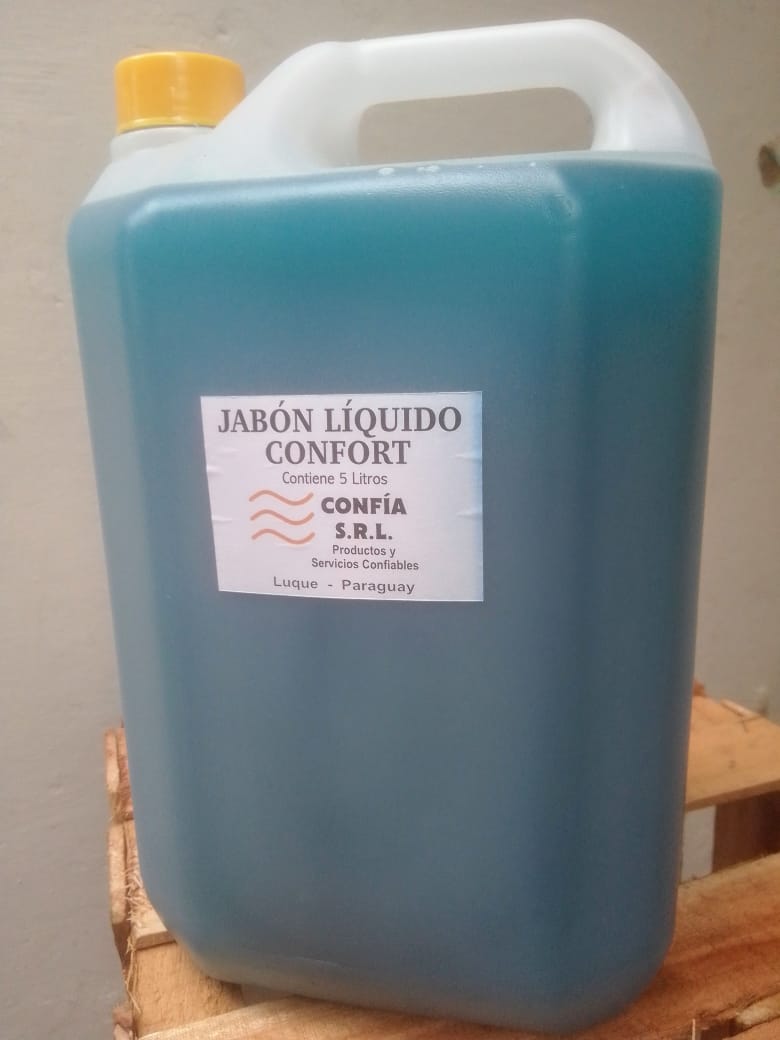 Jabón liquido confort
