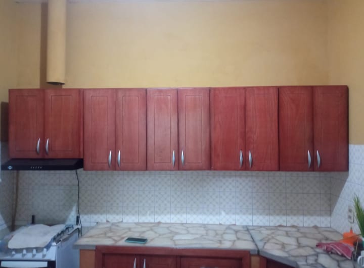 MUEBLE DE COCINA ENCHAPADO