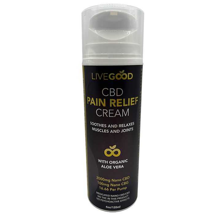 Crema de CBD para aliviar el dolor