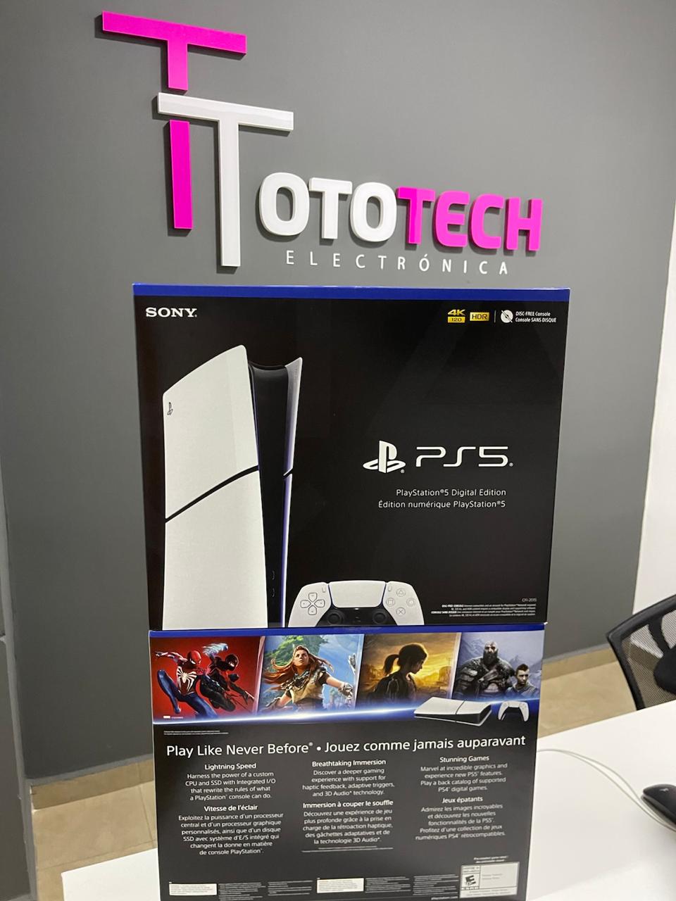 PlayStation 5 Digital Edition 1TB 4K