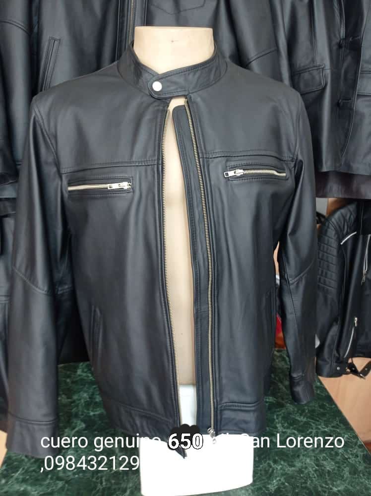 🖤 Campera de Cuero Genuino – Estilo Clásico