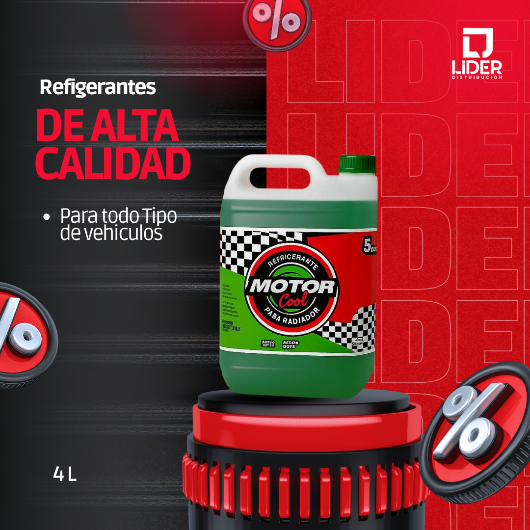 Aditivo Refrigerante para Radiadores 5 litros