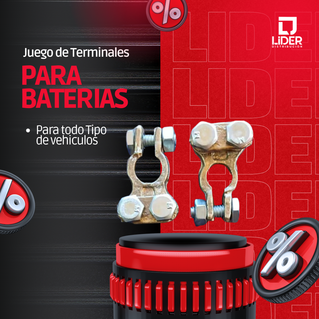 Terminal para Baterías cobre reforzado