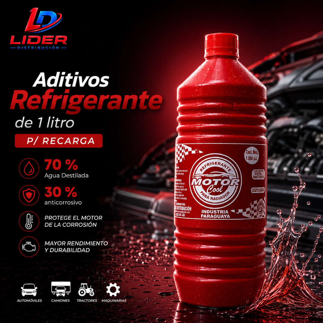 Aditivo Refrigerante Motor Cool 1L