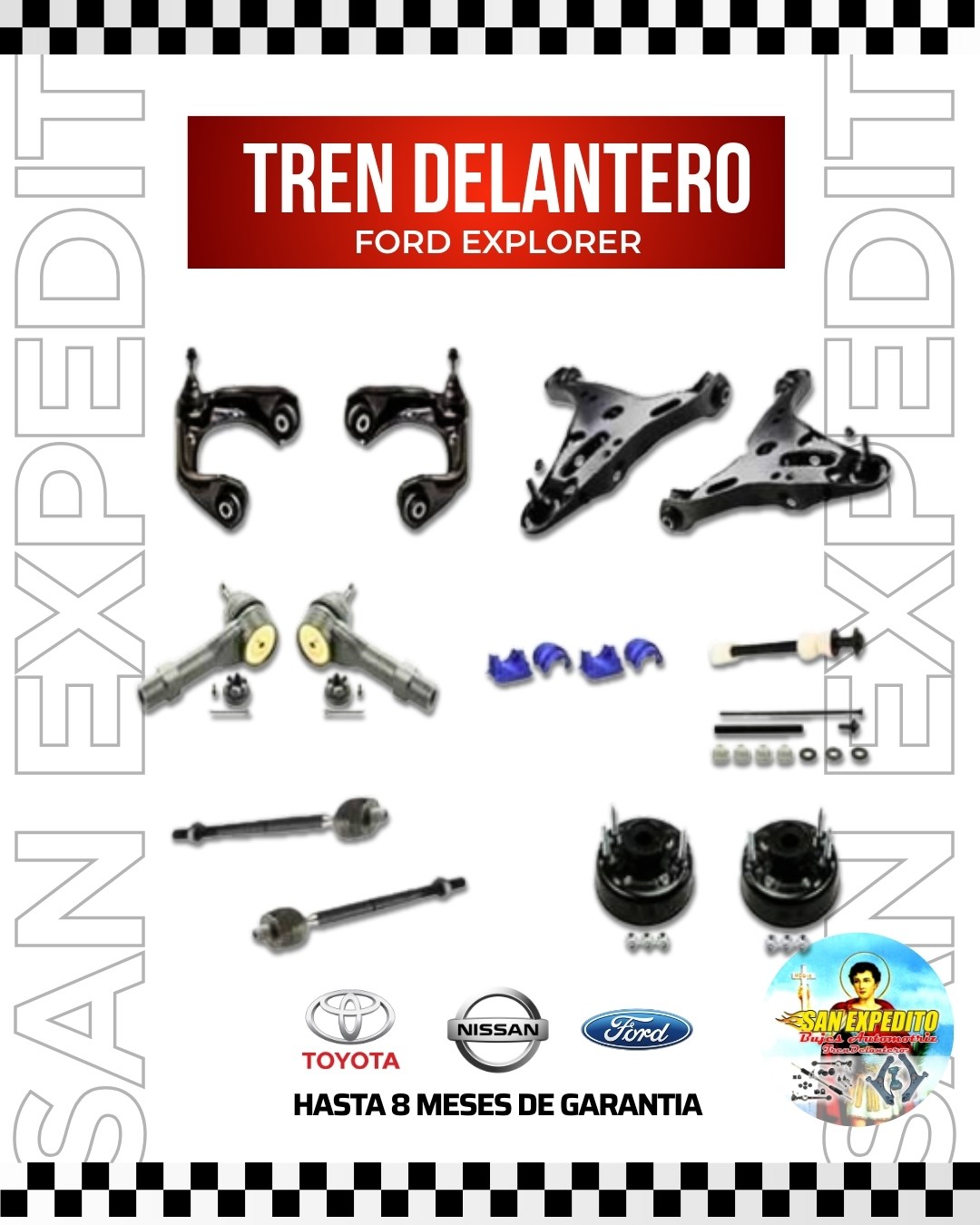 🚙 Tren Delantero – Ford Explorer