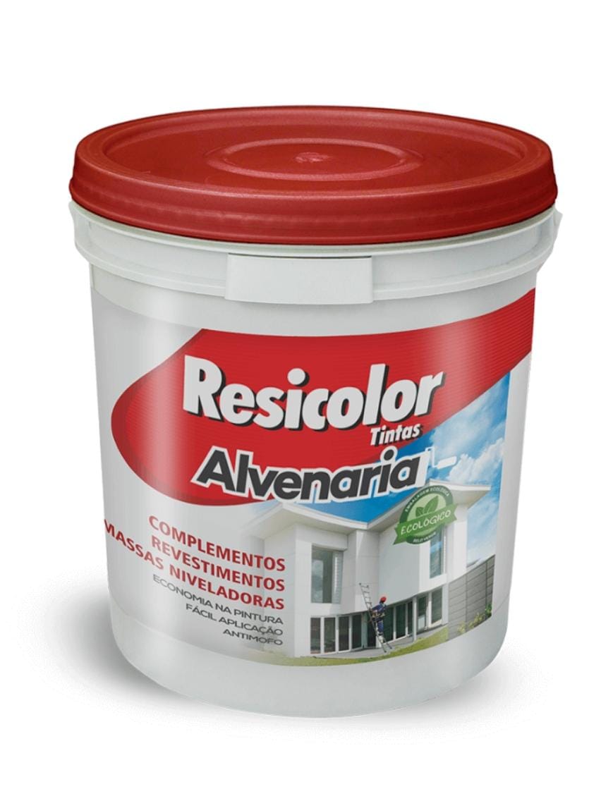 Massa Corrida Balde 25kg Resicolor