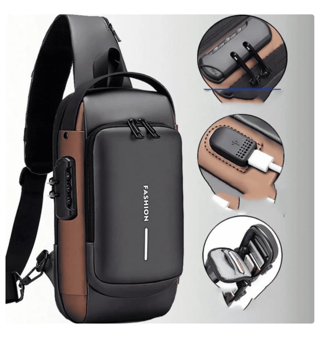 Mochila Casual con Puerto USB Antirrobo e Impermeable