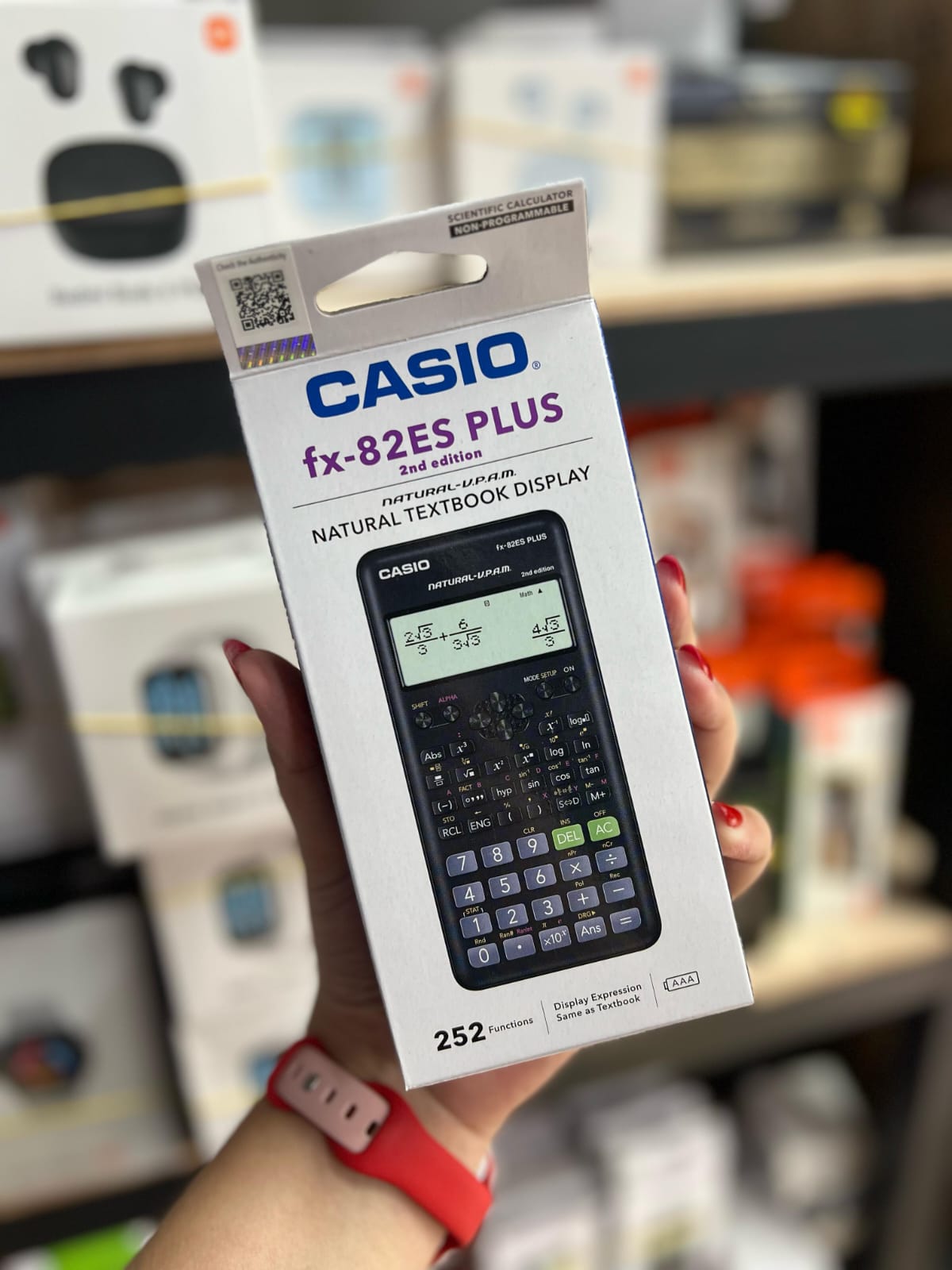 Calculadora Casio 82es Plus Bk Original Garantía