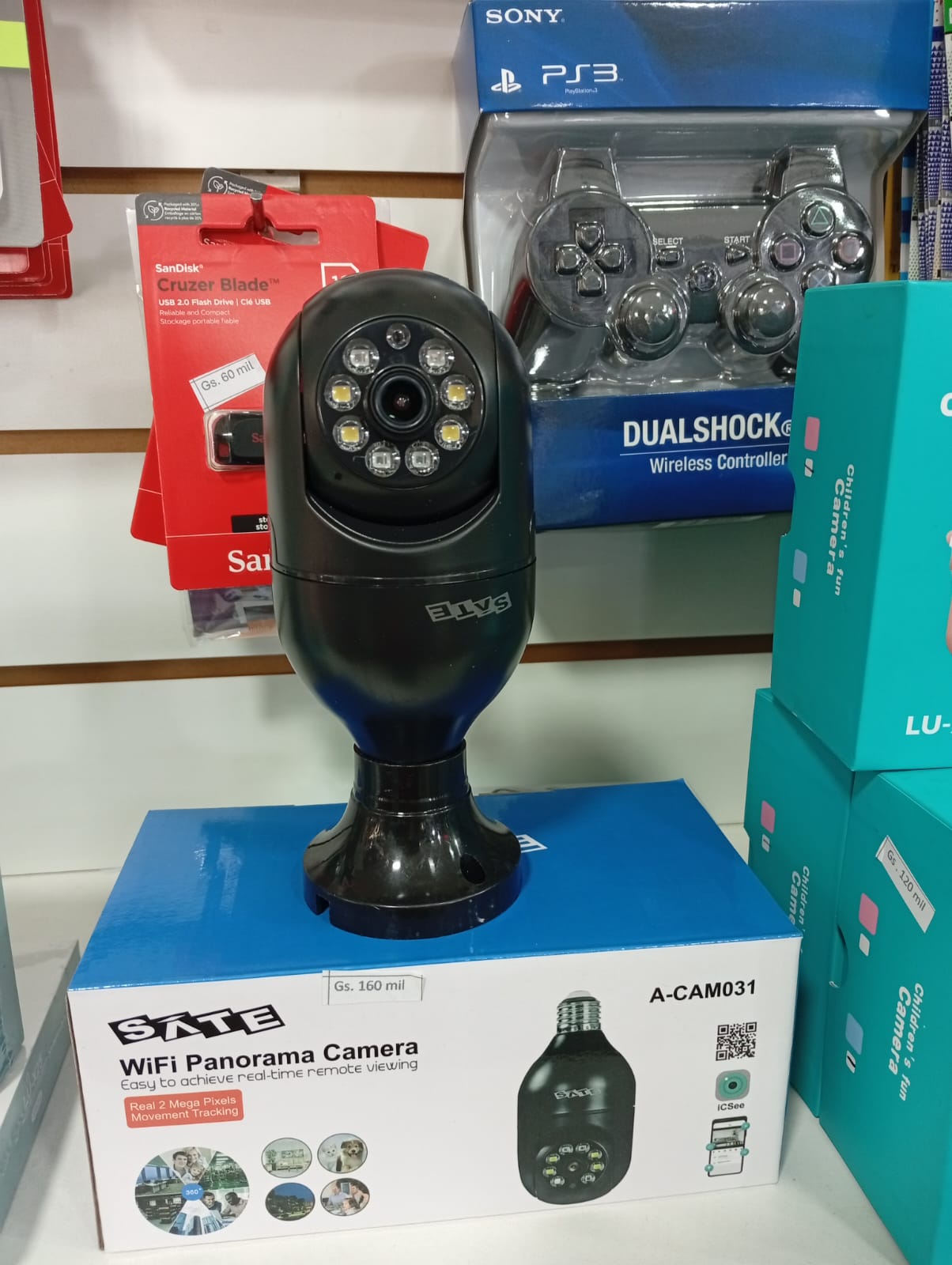 Cámara de Seguridad Sate A-CAM031 2MP Wifi - Bivolt