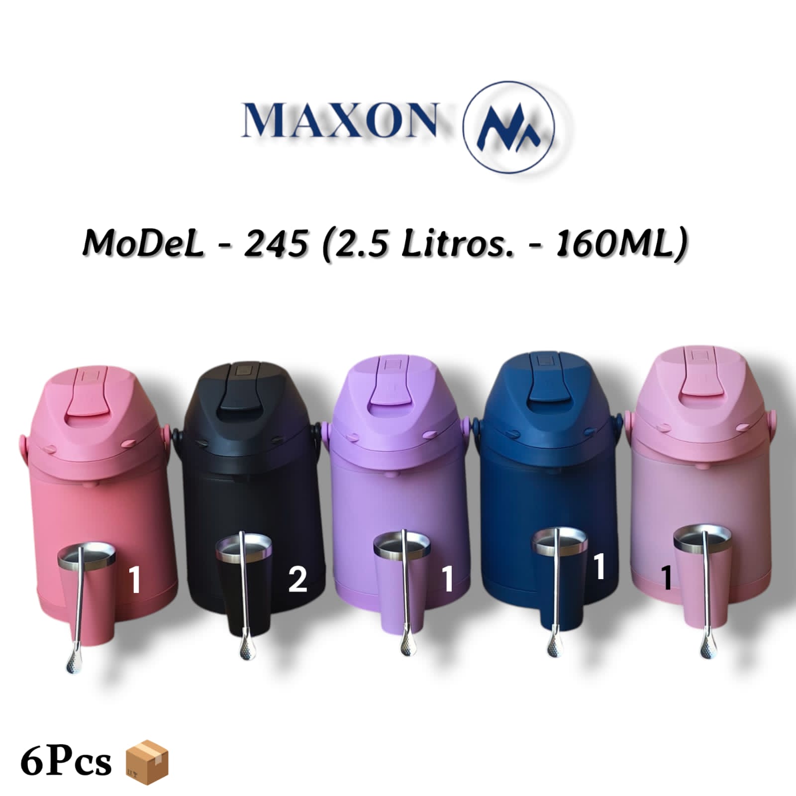 Kit de termo, guampa y bombilla(precio mayorista)