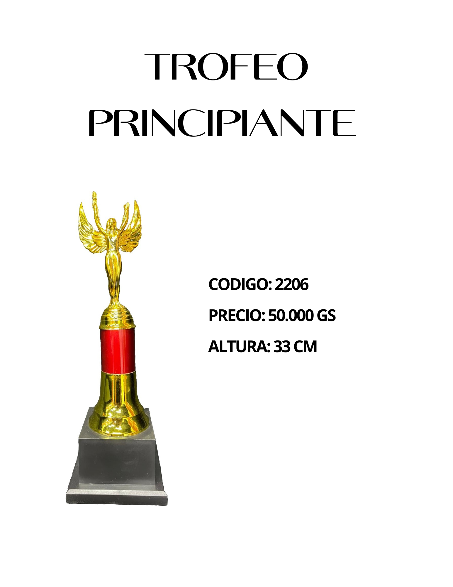 Trofeo Principiante