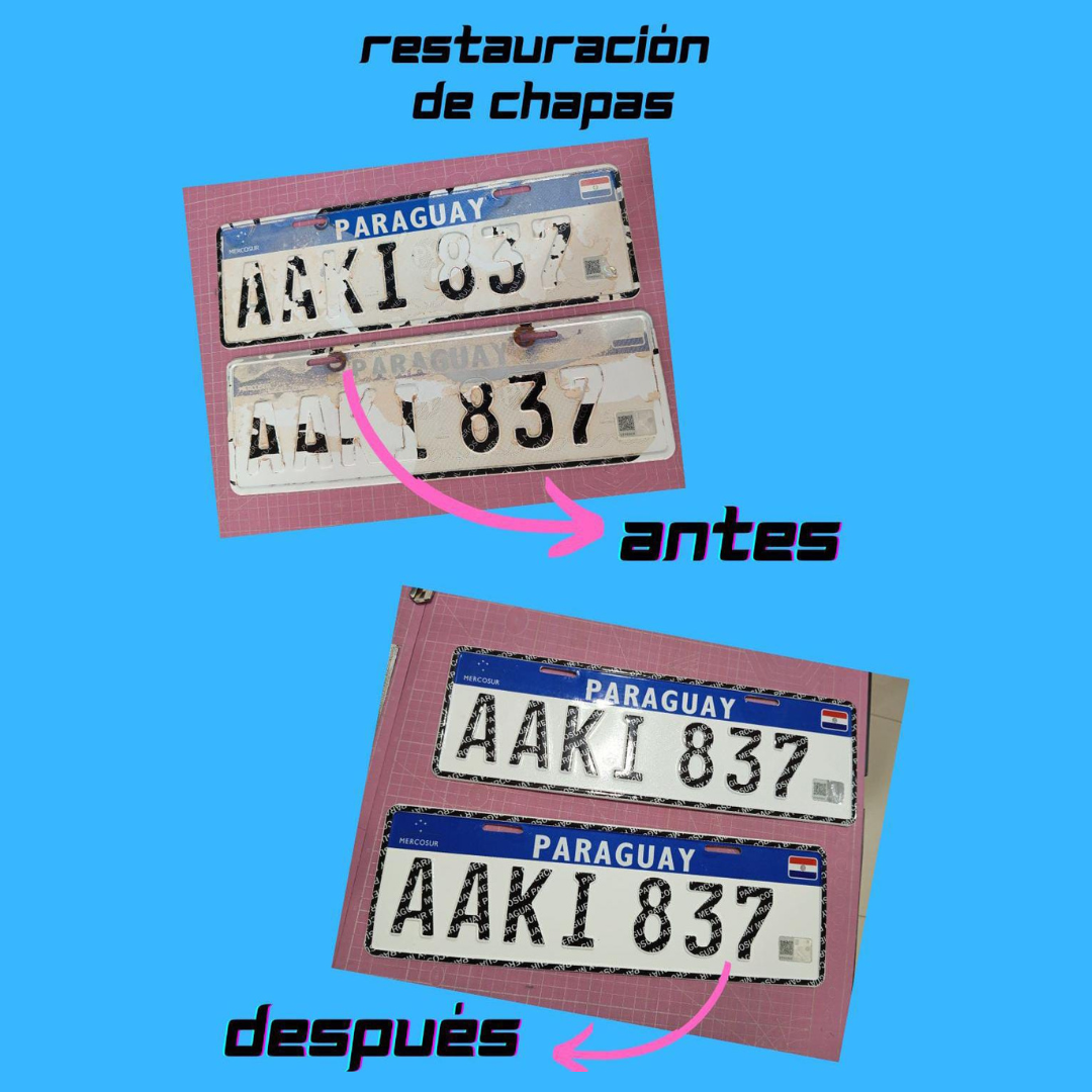 Restauración de chapas