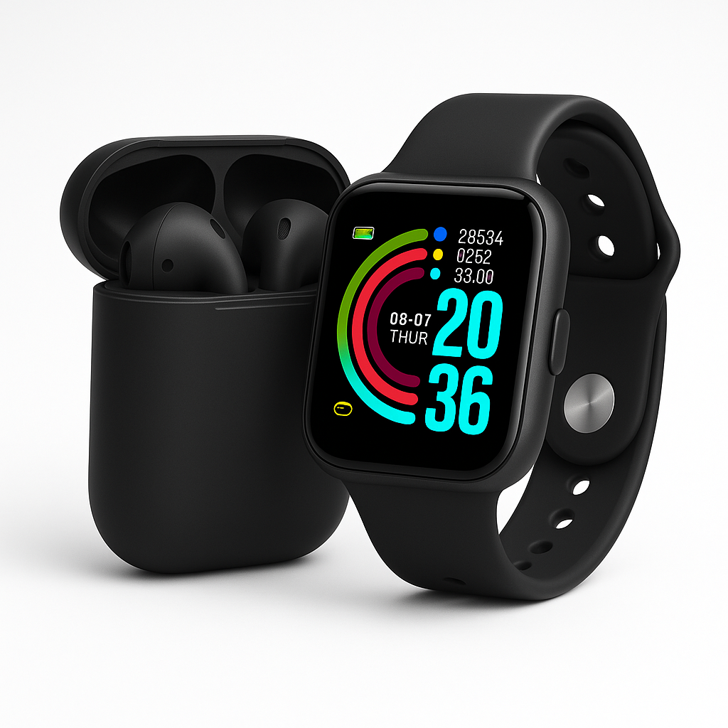 Combo 2x1 Smartwatch Auriculares